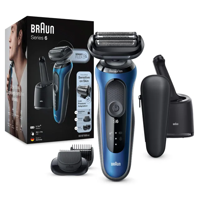 braun-series-6-60-b7500cc-rasoir-lectrique-homme-grille-rechargeable-t-te-sensof image 1