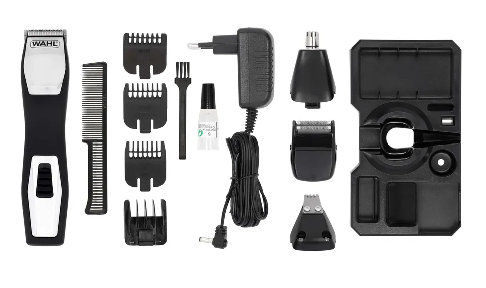 wahl-groomsman-pro-tondeuse-multifonction-homme-4-t-tes-interchangeables-recharg image 1