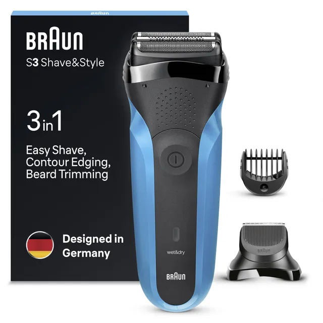 braun-easyclick-rasoir-lectrique-3-en-1-avec-tondeuse-barbe-t-te-3-flex-5-sabots image 1