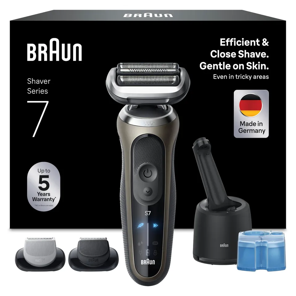 braun-series-7-rasoir-lectrique-homme-avec-station-smartcare-t-te-tondeuse-barbe image 1