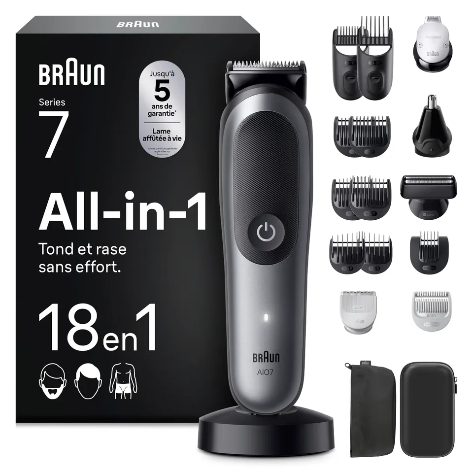 braun-series-7-aio7585-tondeuse-lectrique-tout-en-un-homme-18-en-1-grise-tanche- image 1
