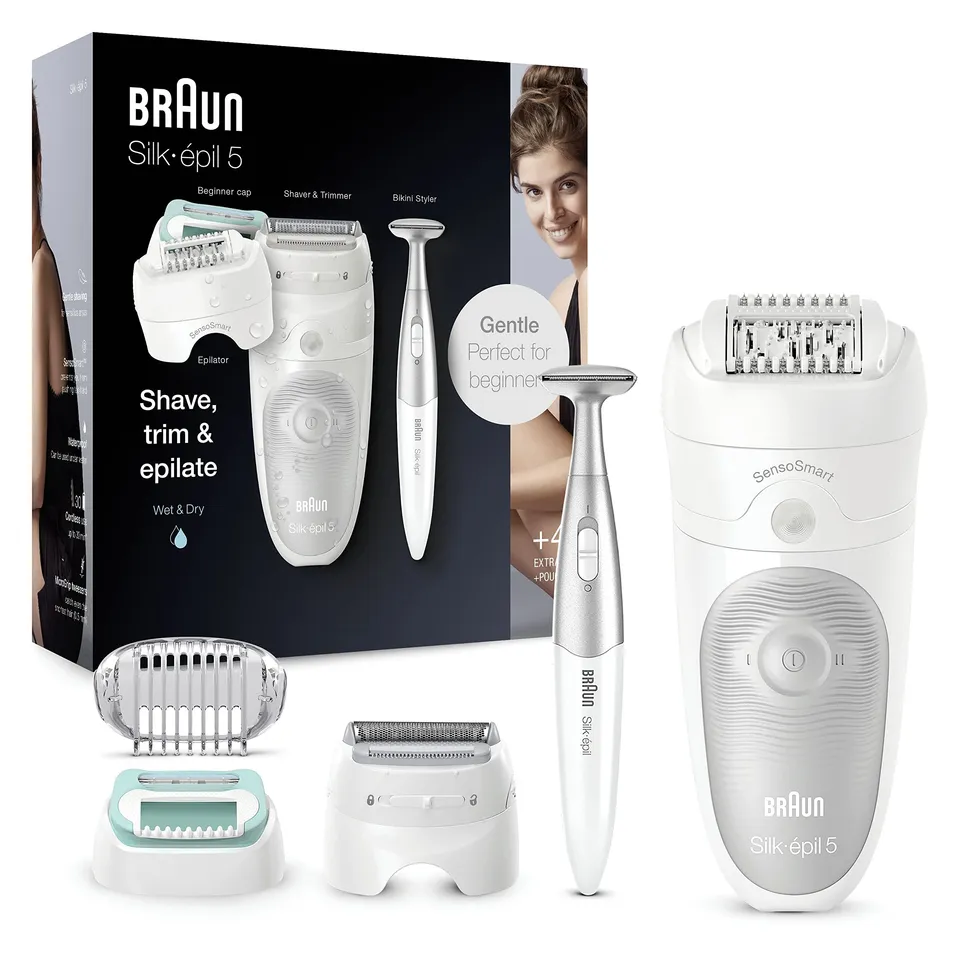 braun-silk-pil-5-5-825-pilateur-lectrique-femme-blanc-et-gris-mode-doux-d-butant image 1