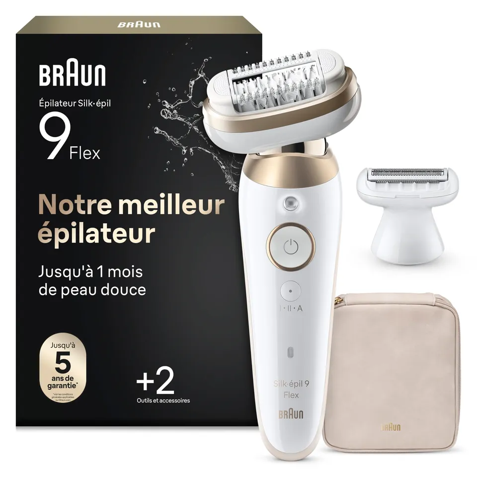 braun-silk-pil-9-flex-9-041-3d-pilateur-lectrique-femme-tanche-sans-fil-t-te-fle image 1