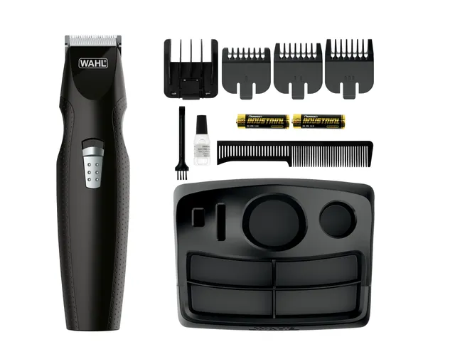 wahl-mustache-beard-tondeuse-piles-pour-moustache-et-barbe-lames-acier-haute-ten image 1