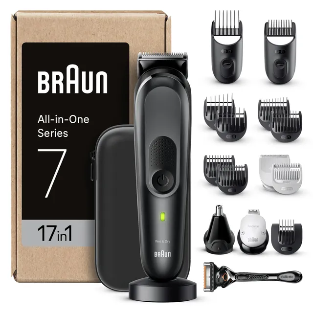 braun-series-7-mgk7470-tondeuse-tout-en-un-17-en-1-pour-homme-barbe-cheveux-corp image 1