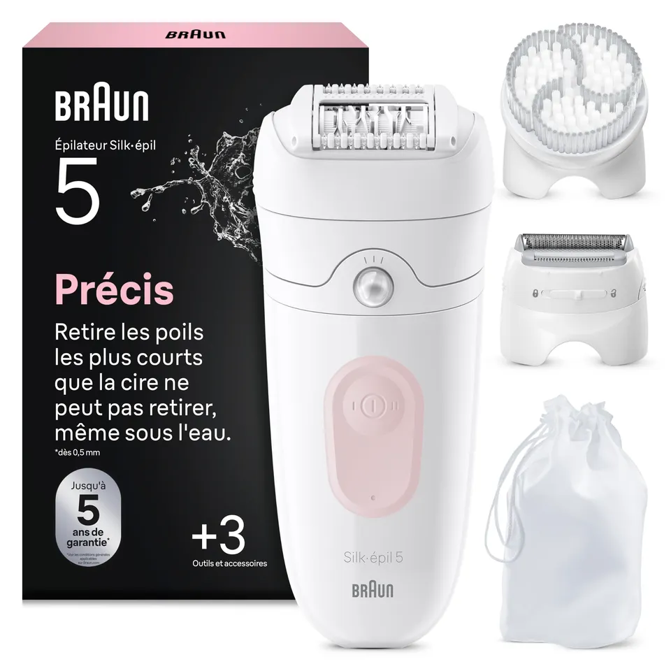 braun-silk-pil-5-5-060-pilateur-lectrique-femme-tanche-sans-fil-blanc-et-rose-fl image 1