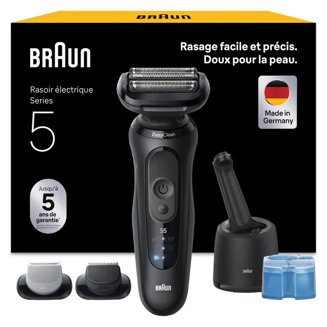 braun-series-5-52-n7650cc-rasoir-lectrique-homme-rechargeable-avec-station-smart image 1