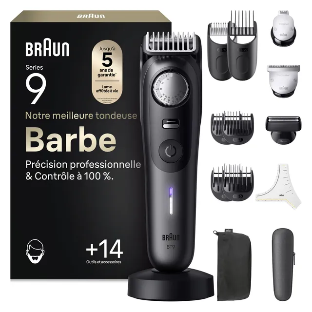 braun-series-9-bt9565-tondeuse-barbe-professionnelle-titane-tanche-mode-powerboo image 1