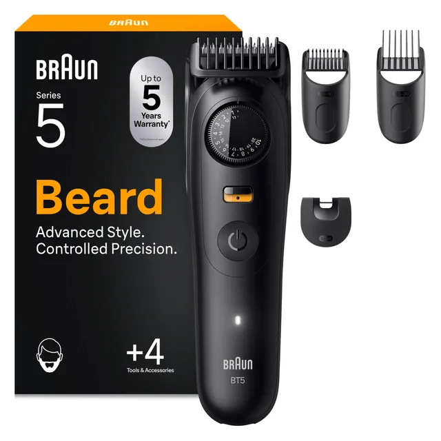 braun-series-5-bt5520-tondeuse-barbe-homme-tanche-sans-fil-avec-40-longueurs-et- image 1