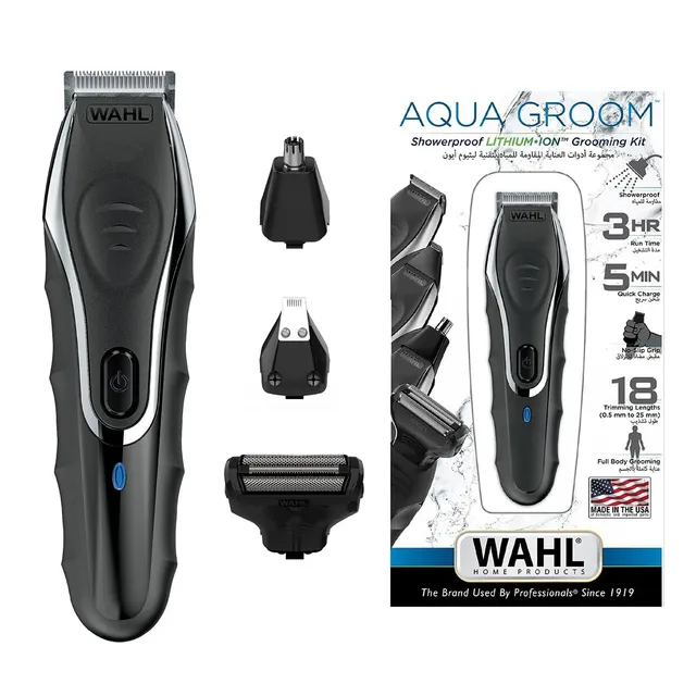 wahl-aqua-groom-tondeuse-barbe-cheveux-et-corps-100-tanche-et-lavable-coupe-60-p image 1