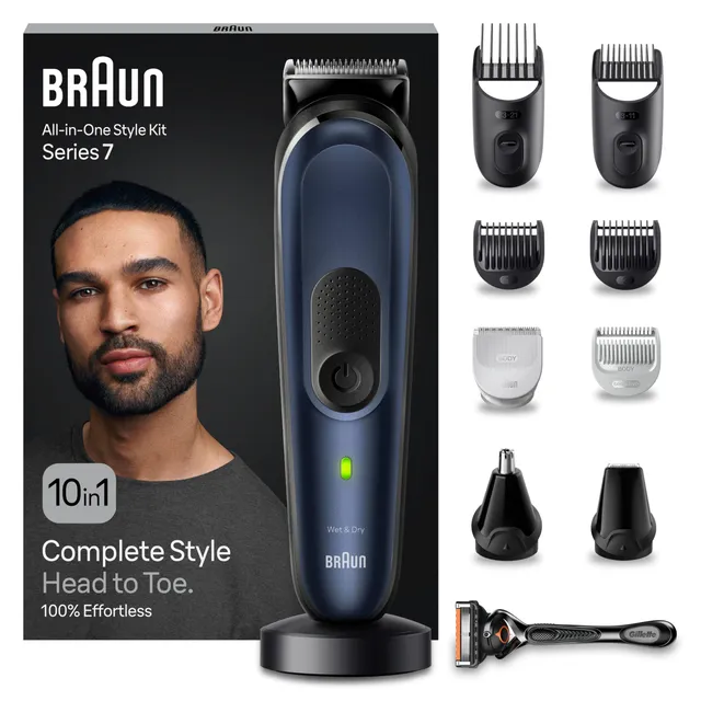 braun-series-7-mgk7421-tondeuse-barbe-et-cheveux-tout-en-un-10-en-1-kit-styling- image 1