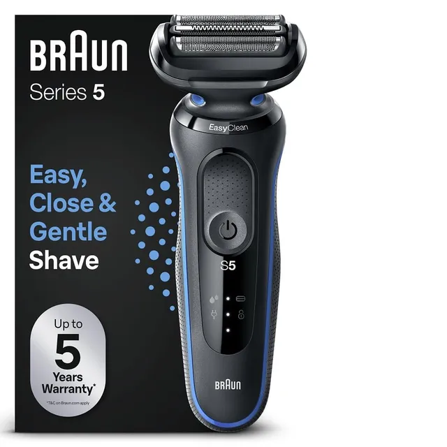 braun-series-5-51-b1000s-rasoir-lectrique-homme-tanche-sans-fil-avec-3-lames-fle image 1