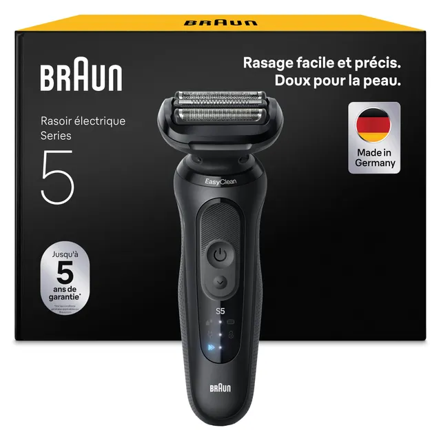 braun-series-5-52-n1000si-rasoir-lectrique-homme-tanche-rechargeable-3-lames-fle image 1