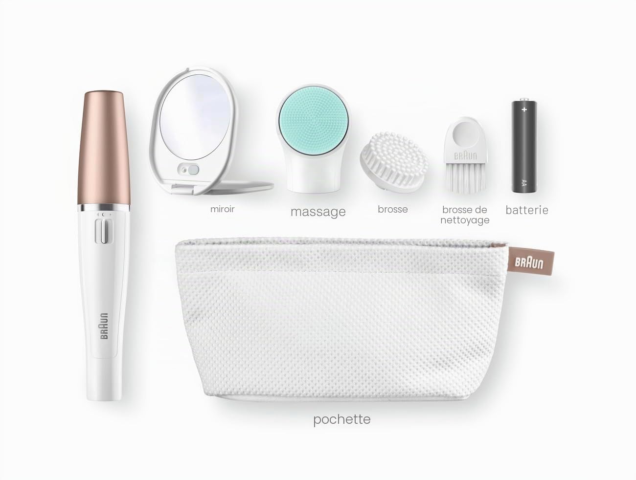 braun-facespa-851v-pilateur-visage-femme-3-en-1-blanc-et-or-avec-brosse-nettoyan image 5