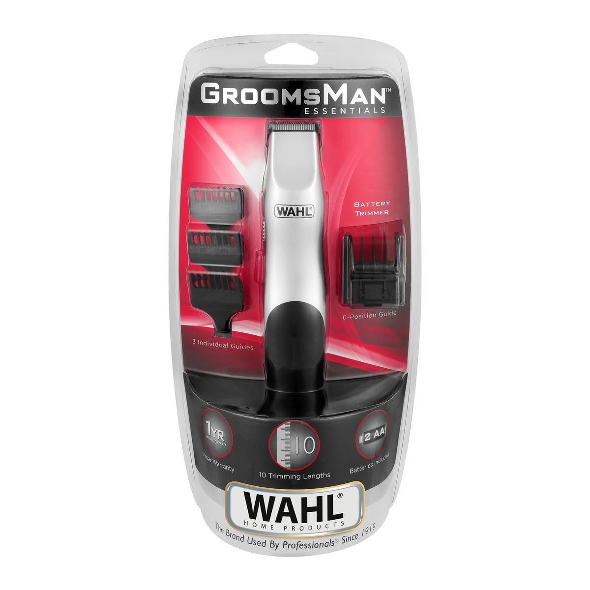wahl-groomsman-rechargeable-tondeuse-barbe-sans-fil-ou-sur-secteur-lame-de-pr-ci image 5