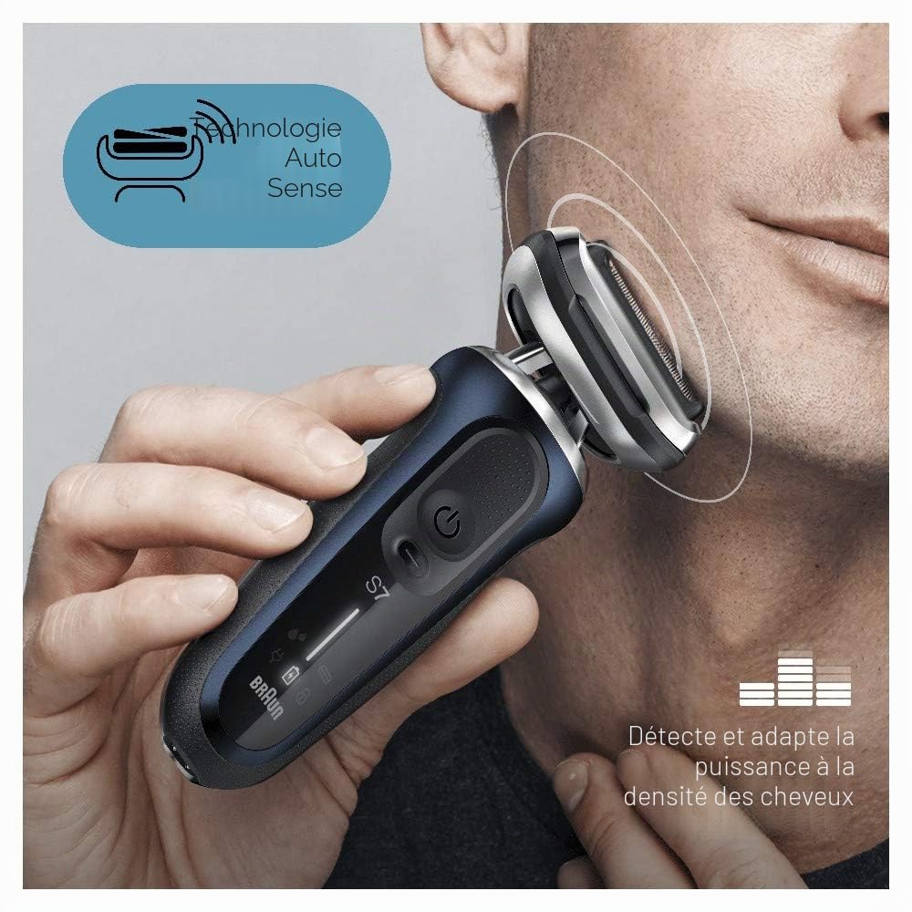 braun-series-7-70-b1200s-rasoir-lectrique-homme-sans-fil-bleu-wet-dry-avec-tonde image 3