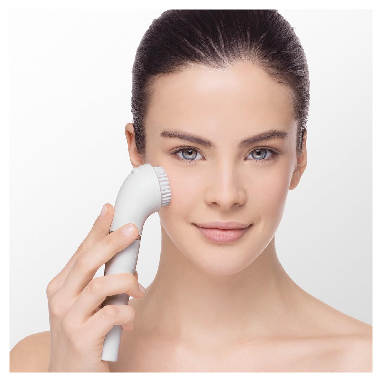 braun-facespa-851v-pilateur-visage-femme-3-en-1-blanc-et-or-avec-brosse-nettoyan image 3