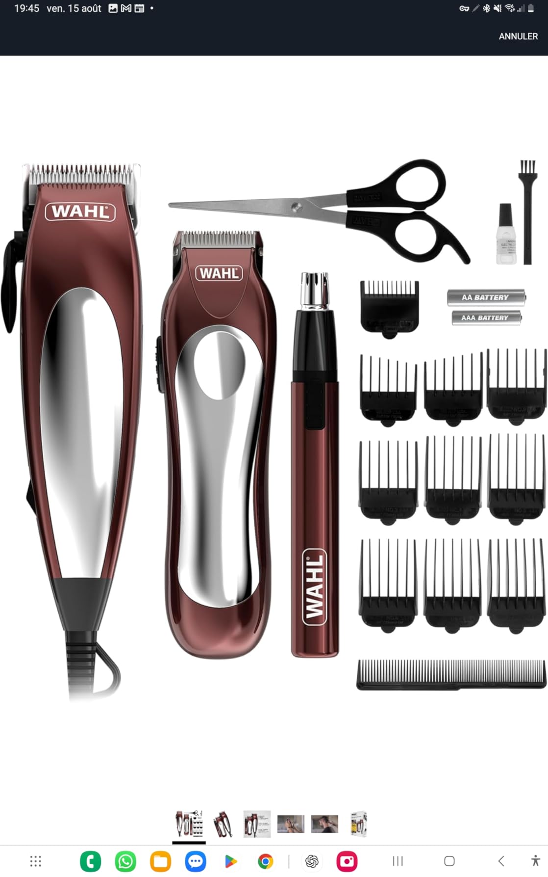 Idéal pour la barbe et les retouches