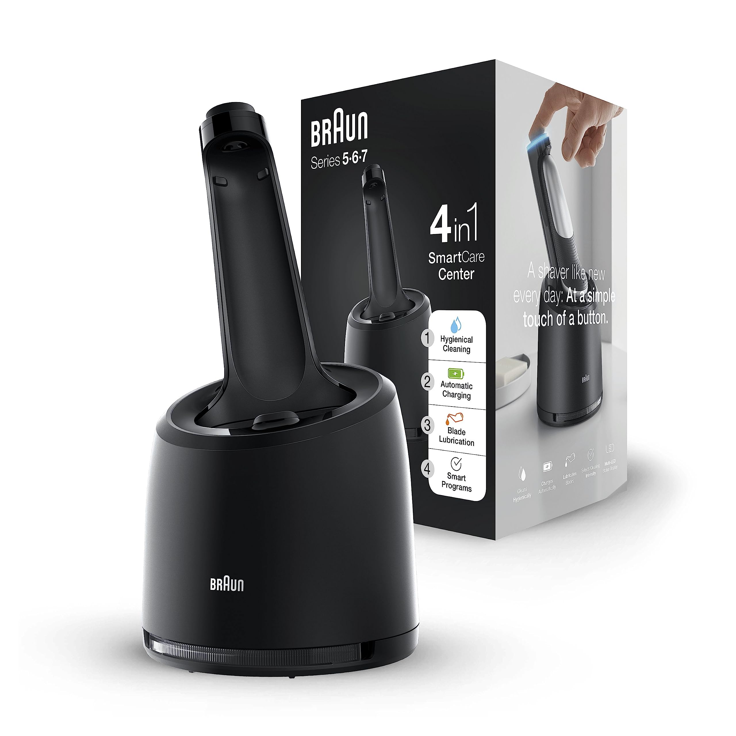 braun-smartcare-center-4-en-1-station-de-nettoyage-recharge-et-lubrification-pou image 1