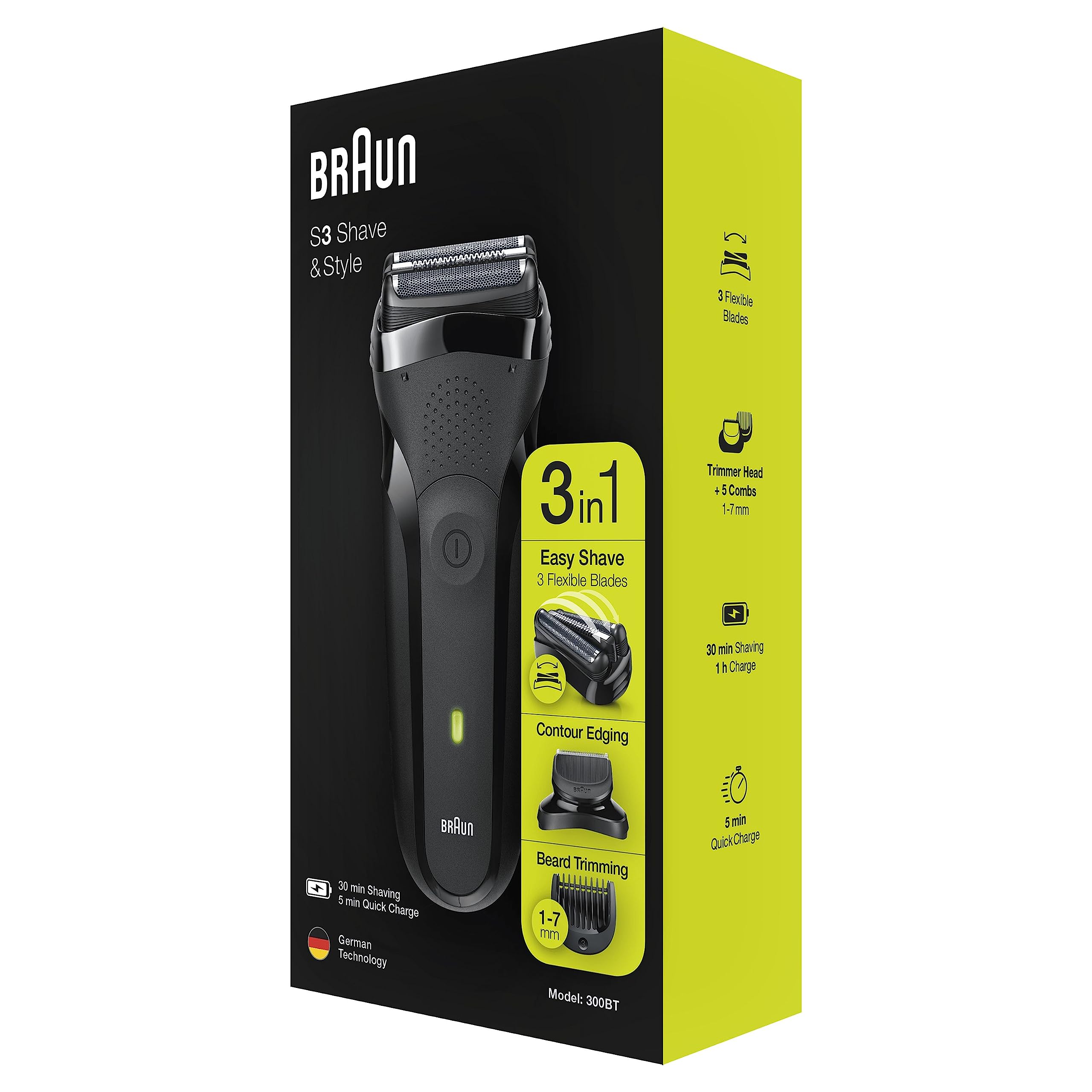 braun-series-3-shave-style-300bt-rasoir-lectrique-homme-3-en-1-sans-fil-avec-ton image 6