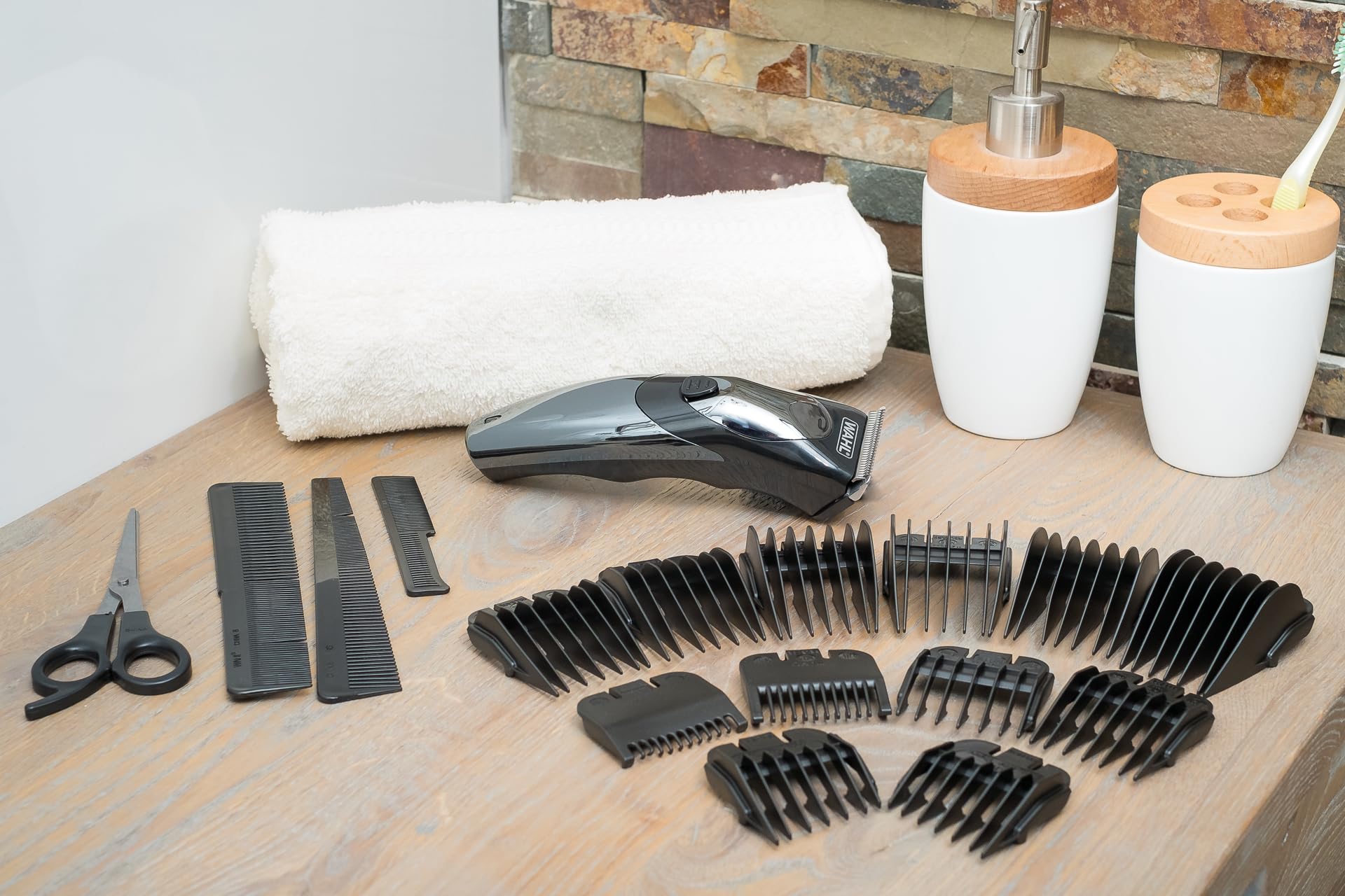 wahl-haircut-beard-tondeuse-cheveux-et-barbe-sans-fil-rechargeable-lame-amovible image 5