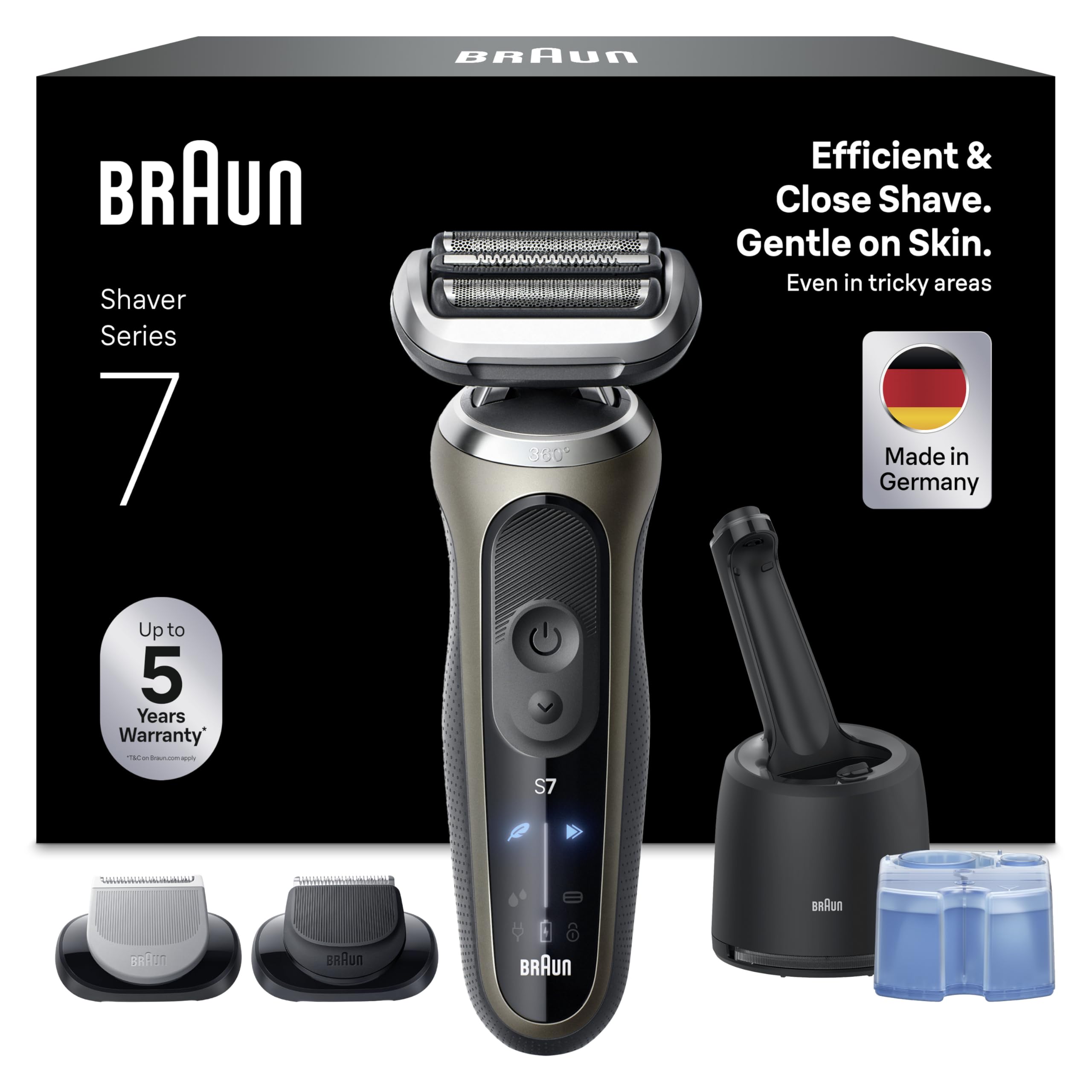 braun-series-7-rasoir-lectrique-homme-avec-station-smartcare-t-te-tondeuse-barbe image 1