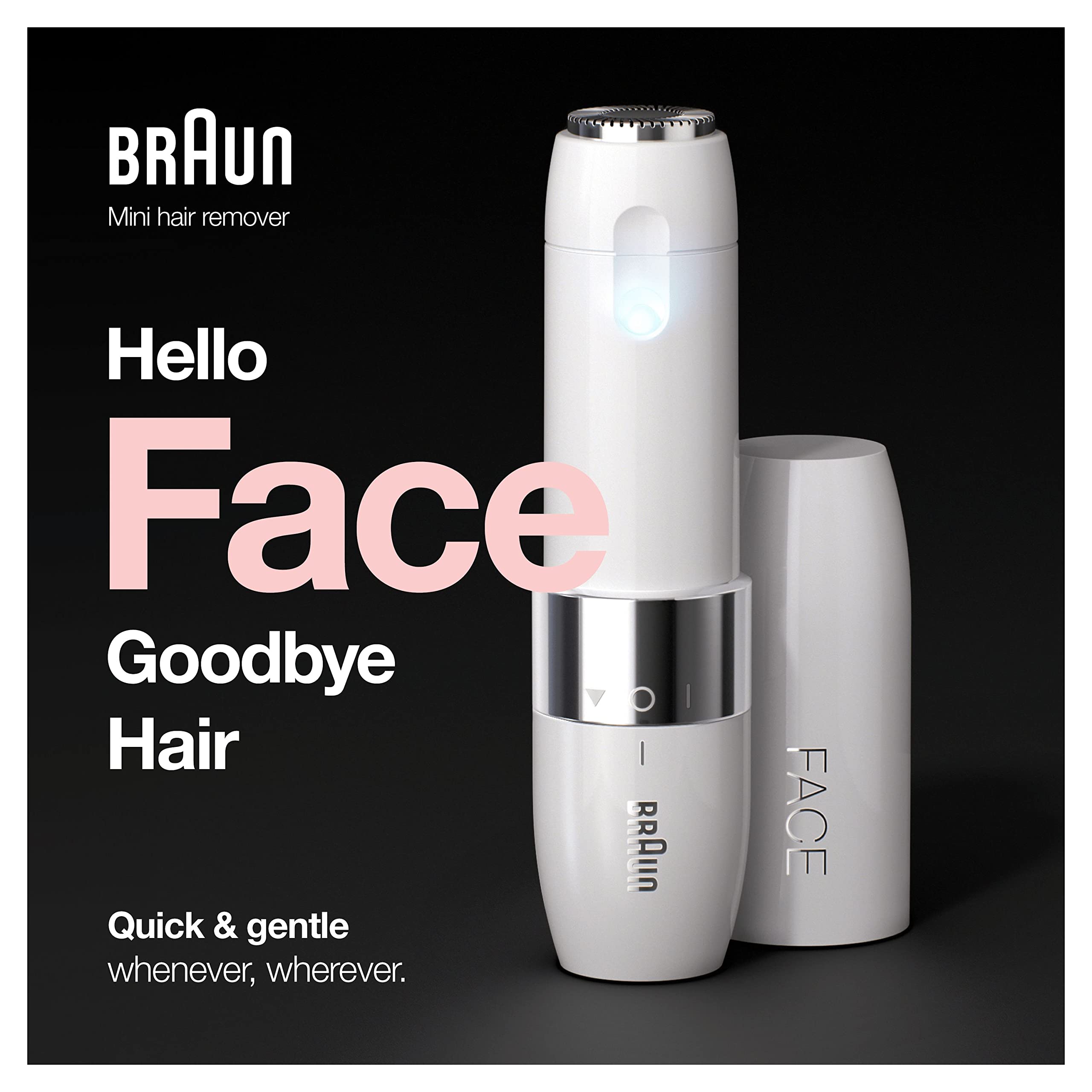 braun-face-mini-fs1000-rasoir-lectrique-de-visage-pour-femme-blanc-pile-fournie- image 5