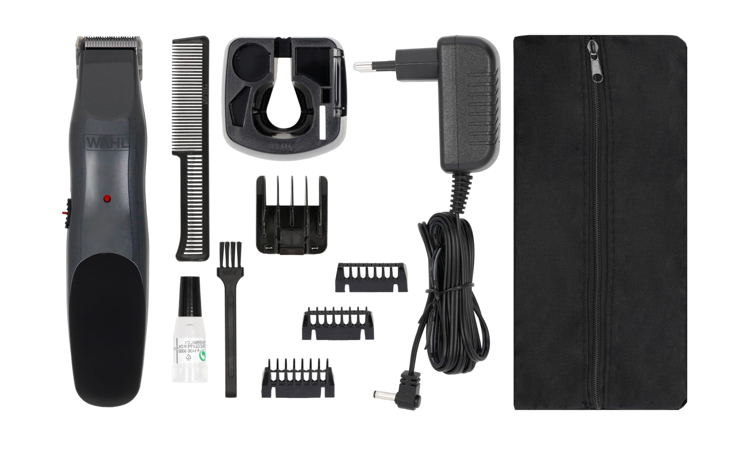 wahl-groomsman-rechargeable-tondeuse-barbe-sans-fil-ou-sur-secteur-lame-de-pr-ci image 1