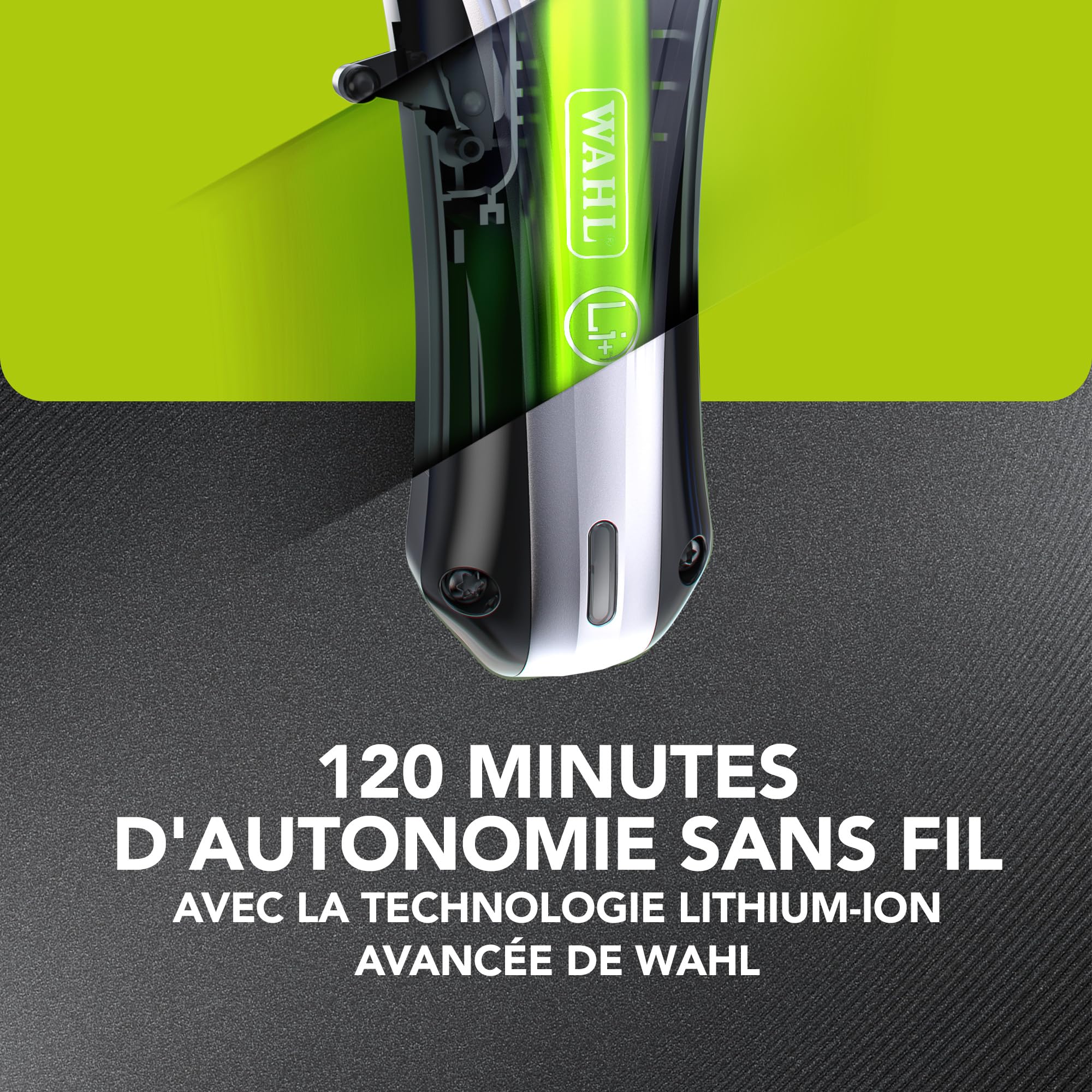 wahl-rapid-clip-tondeuse-cheveux-sans-fil-rechargeable-lithium-ion-120-min-d-aut image 7