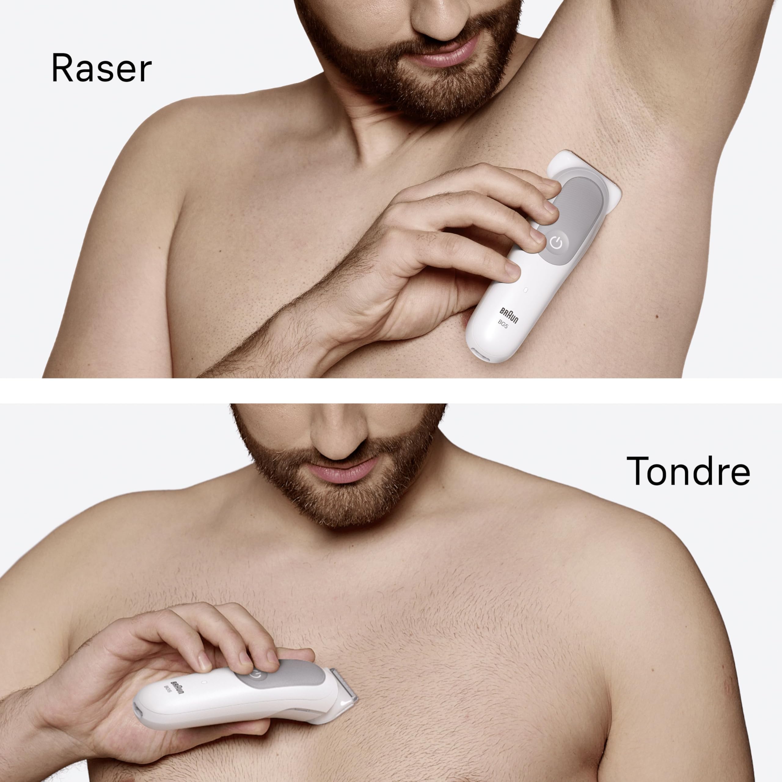 braun-series-5-bg5555-tondeuse-corps-pour-homme-grise-tanche-wet-dry-lame-skingu image 5