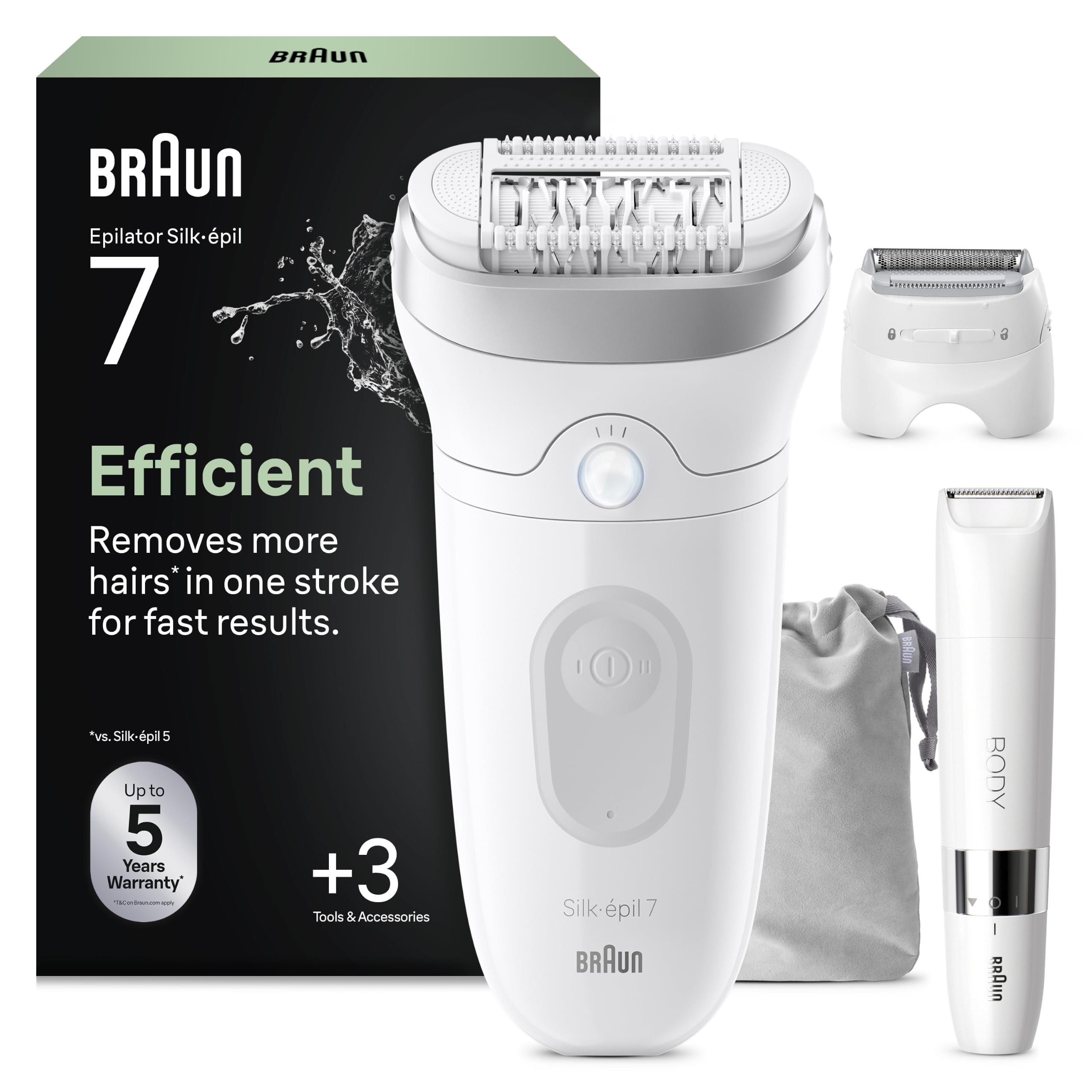 braun-silk-pil-7-7-030-pilateur-femme-blanc-rose-flamant-wet-dry-rouleau-de-mass image 8