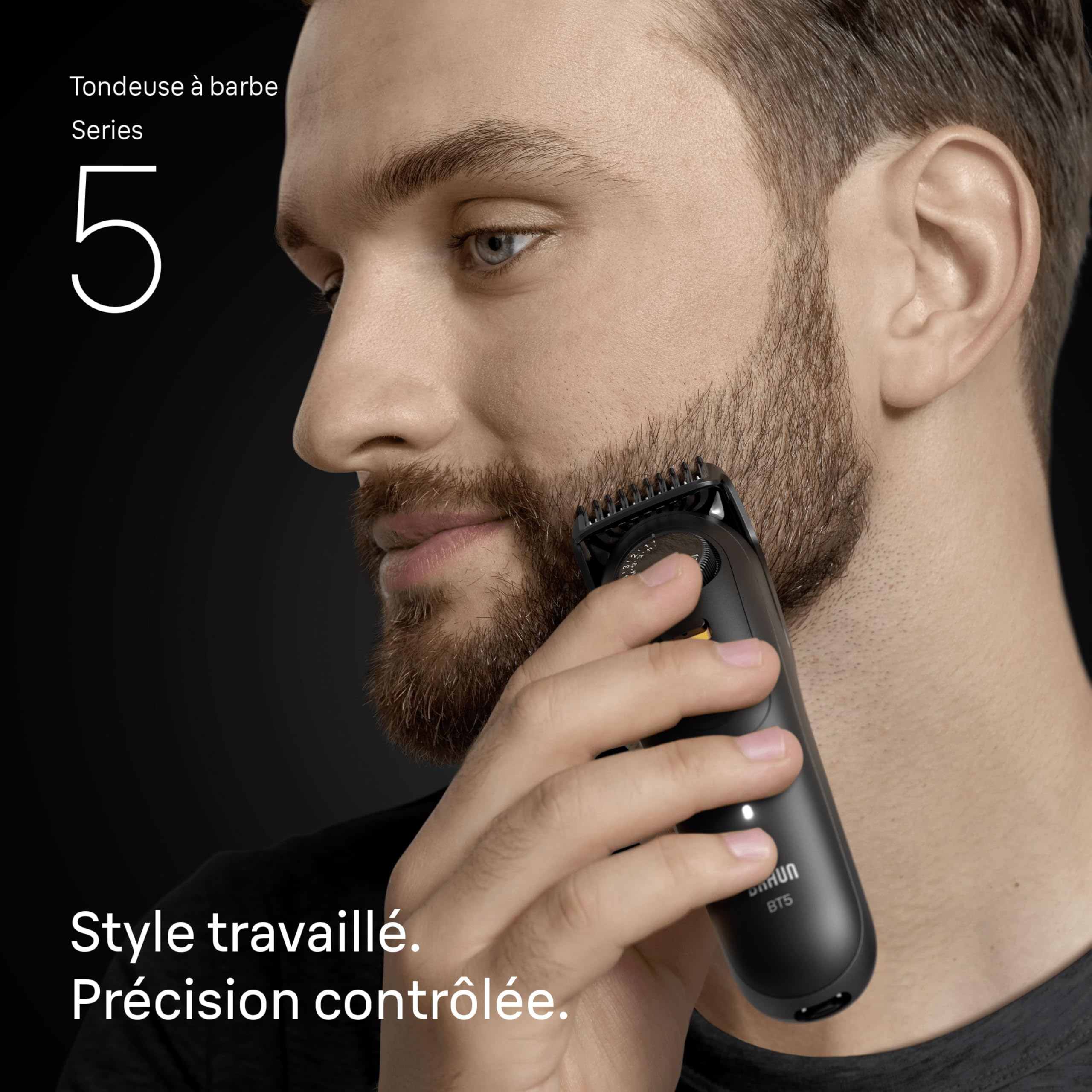braun-series-5-bt5520-tondeuse-barbe-homme-tanche-sans-fil-avec-40-longueurs-et- image 2