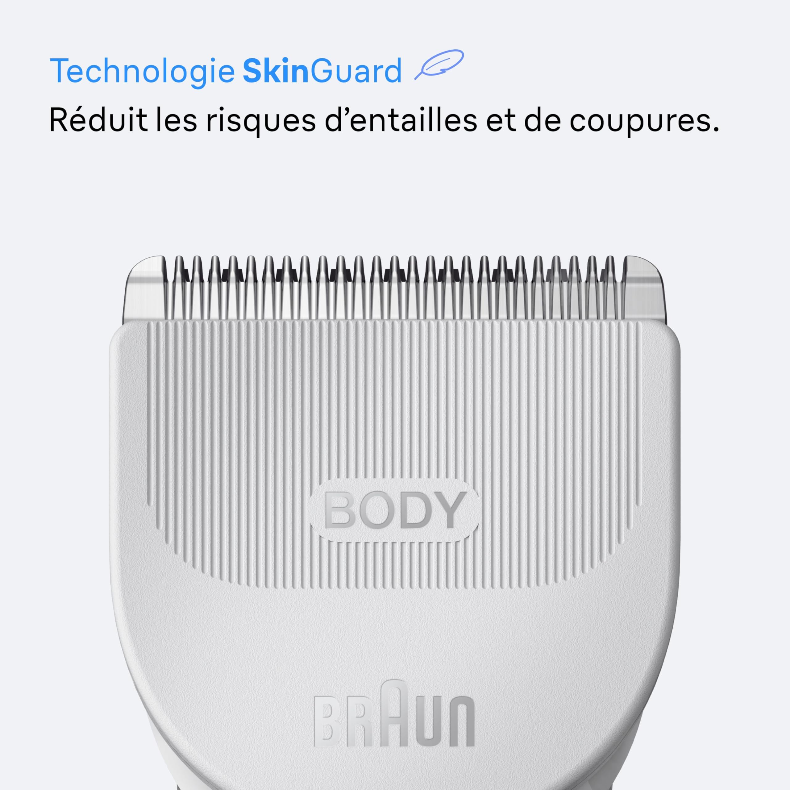 braun-series-3-bg3530-tondeuse-lectrique-corps-pour-homme-grise-tanche-sans-fil- image 3