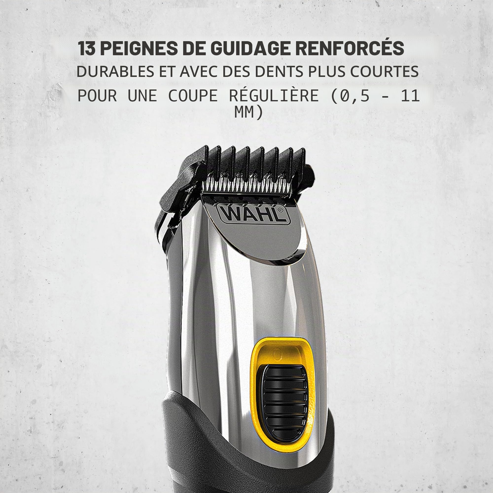 wahl-extreme-grip-tondeuse-barbe-homme-sans-fil-batterie-lithium-ion-240-min-lam image 4