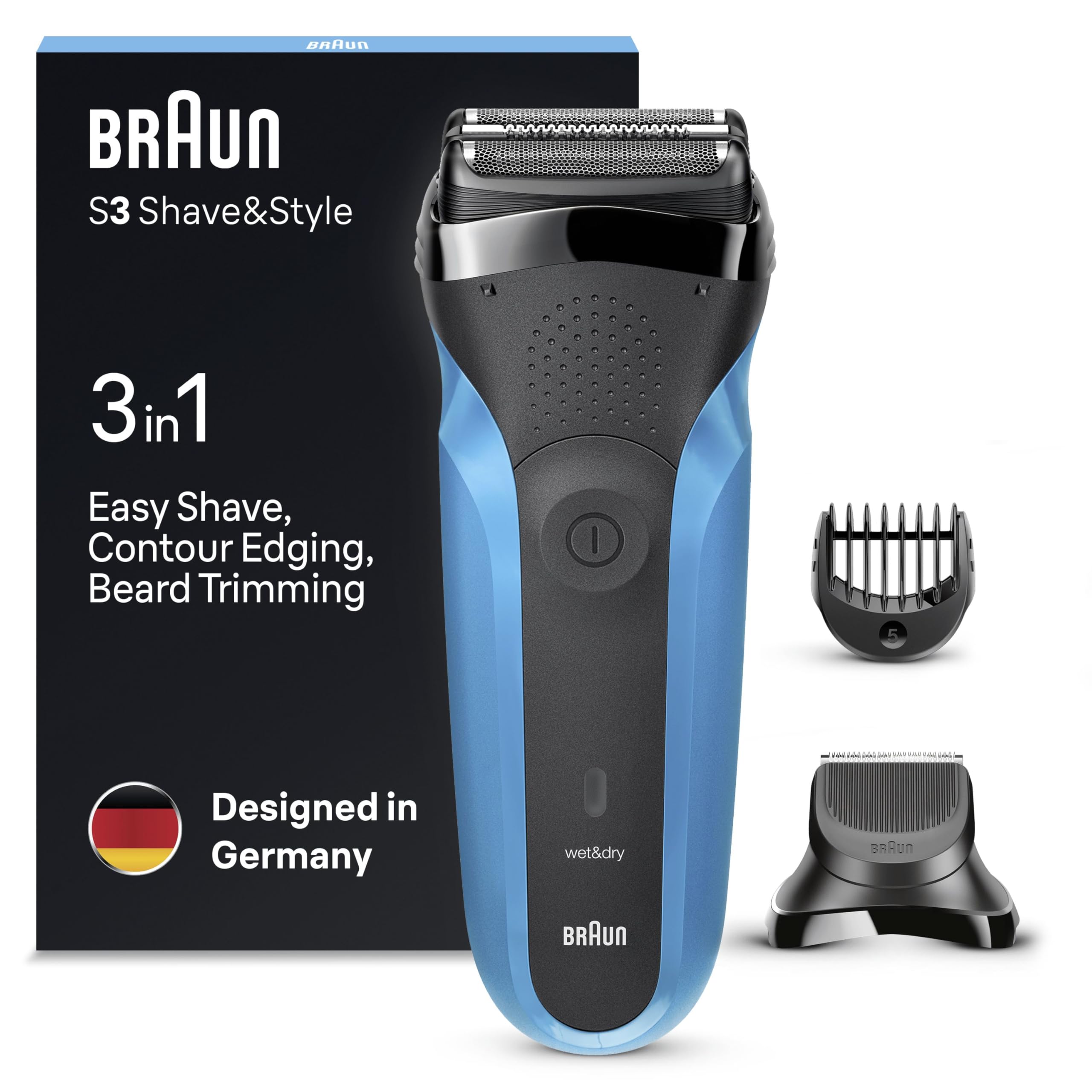 braun-easyclick-rasoir-lectrique-3-en-1-avec-tondeuse-barbe-t-te-3-flex-5-sabots image 1