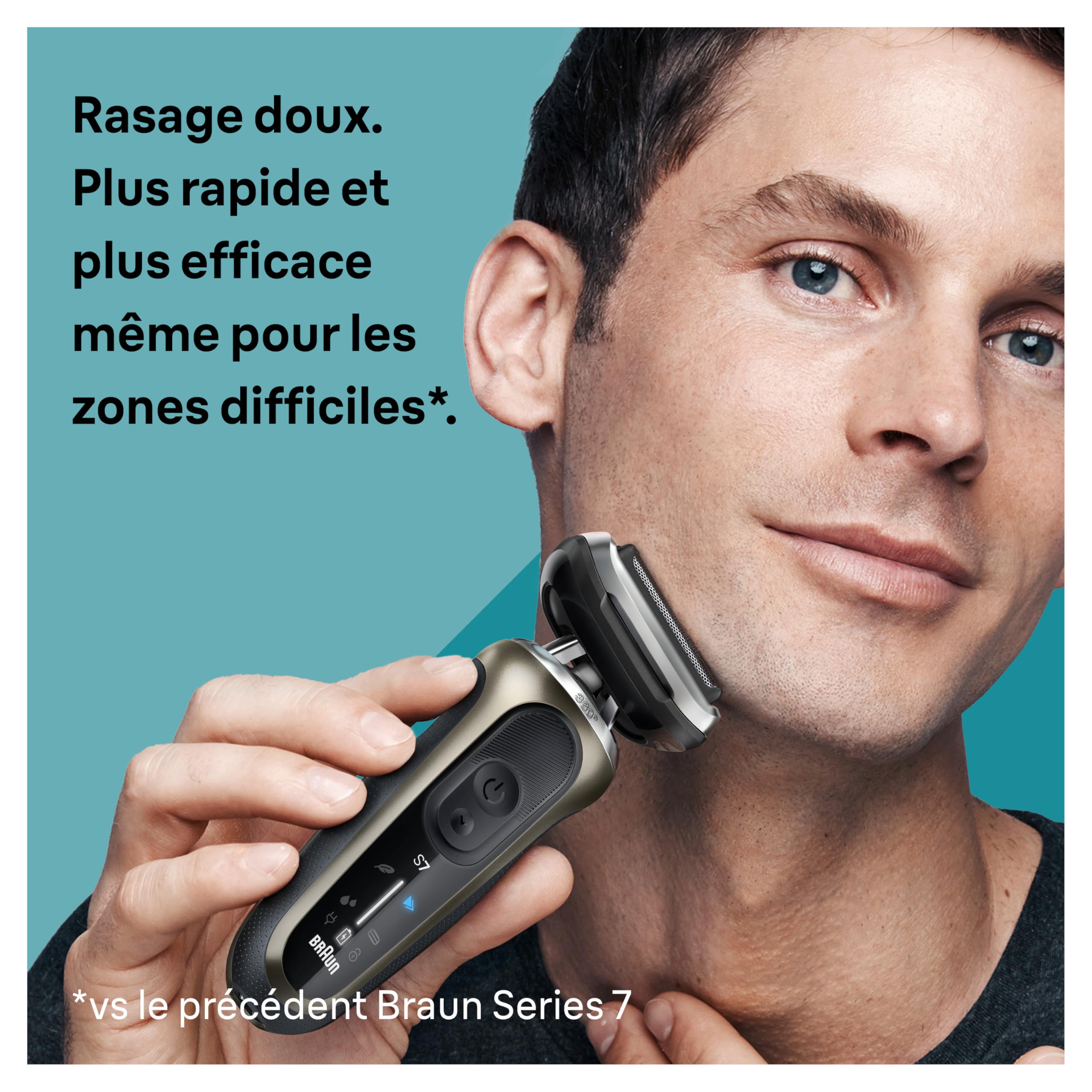 braun-series-7-rasoir-lectrique-homme-avec-station-smartcare-t-te-tondeuse-barbe image 2