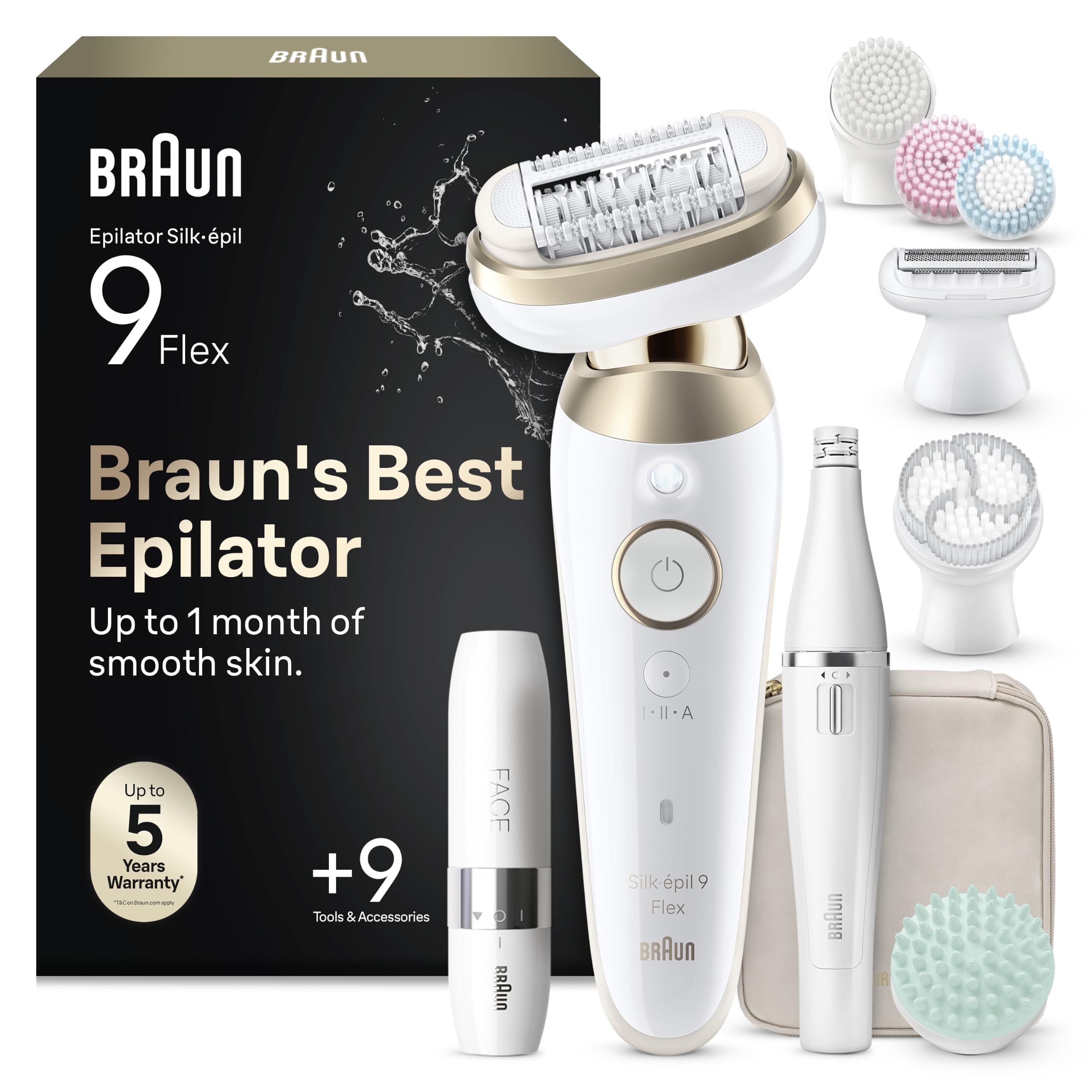 braun-silk-pil-9-flex-9-681-3d-skinspa-pilateur-femme-sans-fil-tanche-t-te-flexi image 1