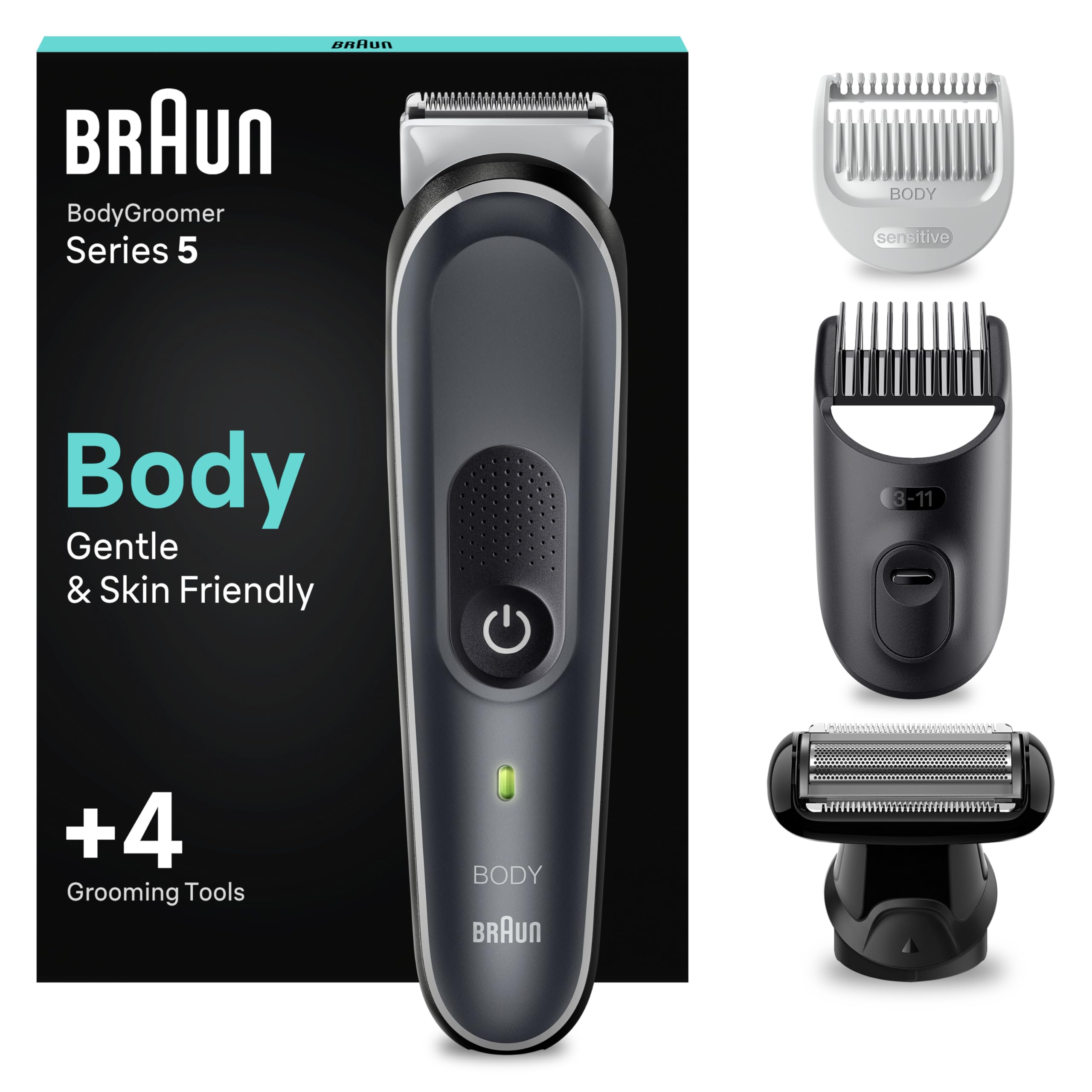 braun-series-5-5370-tondeuse-lectrique-corps-pour-homme-rasage-int-gral-torse-ai image 1