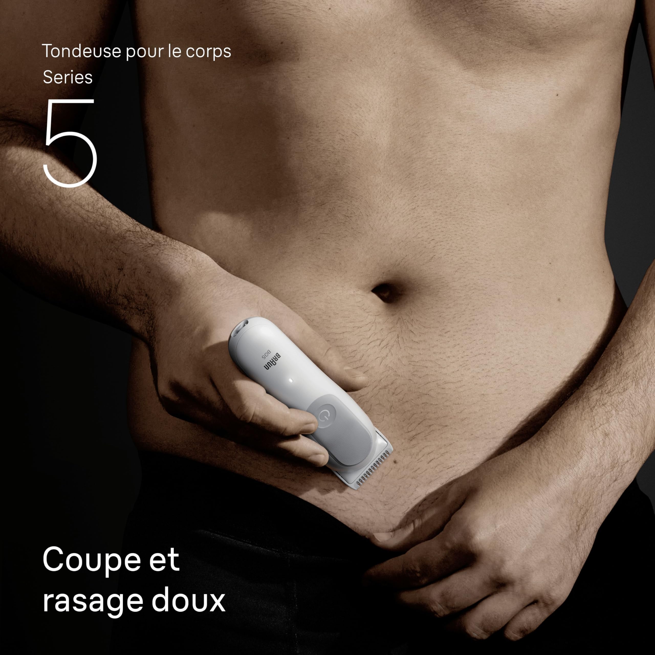 braun-series-5-bg5555-tondeuse-corps-pour-homme-grise-tanche-wet-dry-lame-skingu image 2