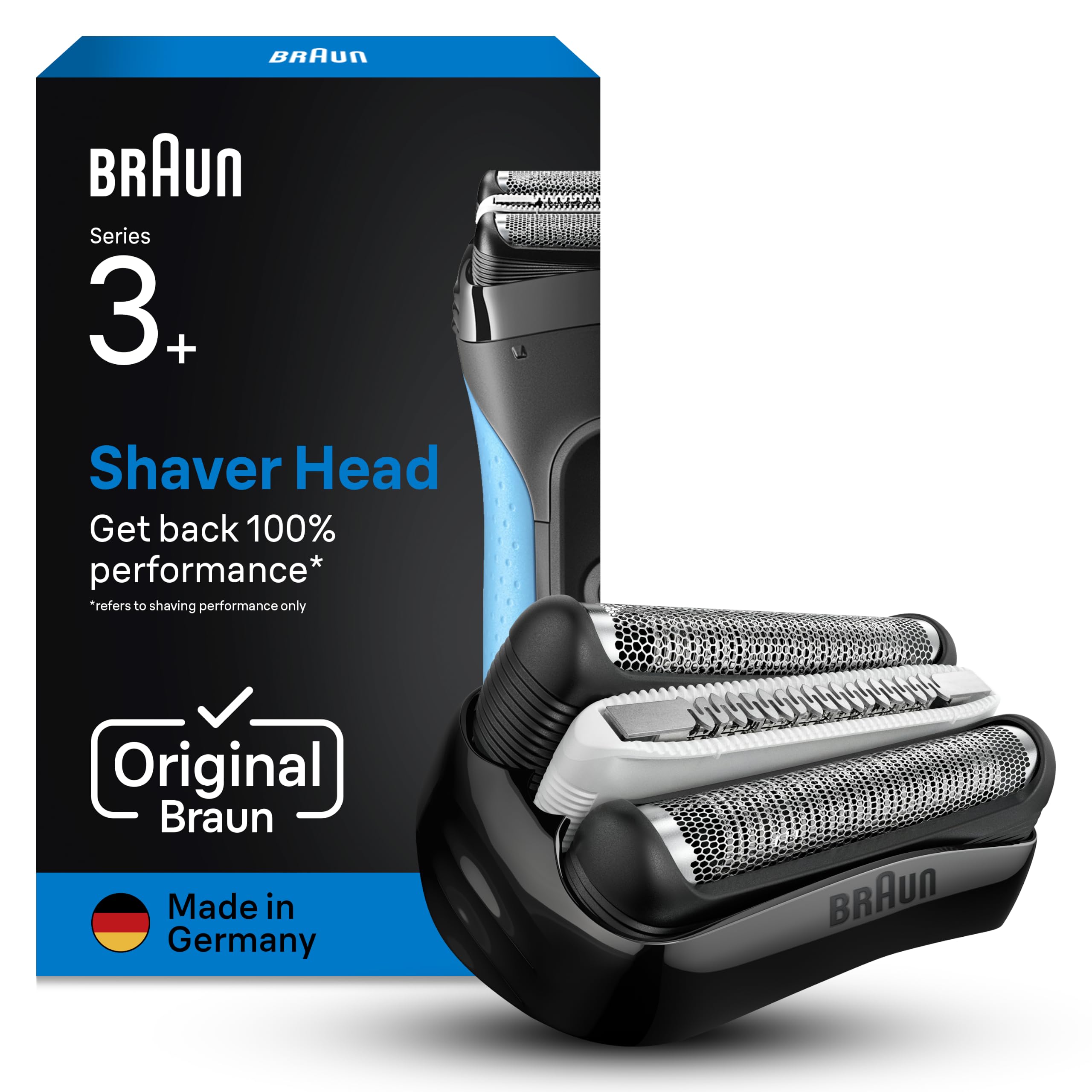 braun-series-3-32b-t-te-de-rasoir-lectrique-de-rechange-originale-noire-2-lames- image 1