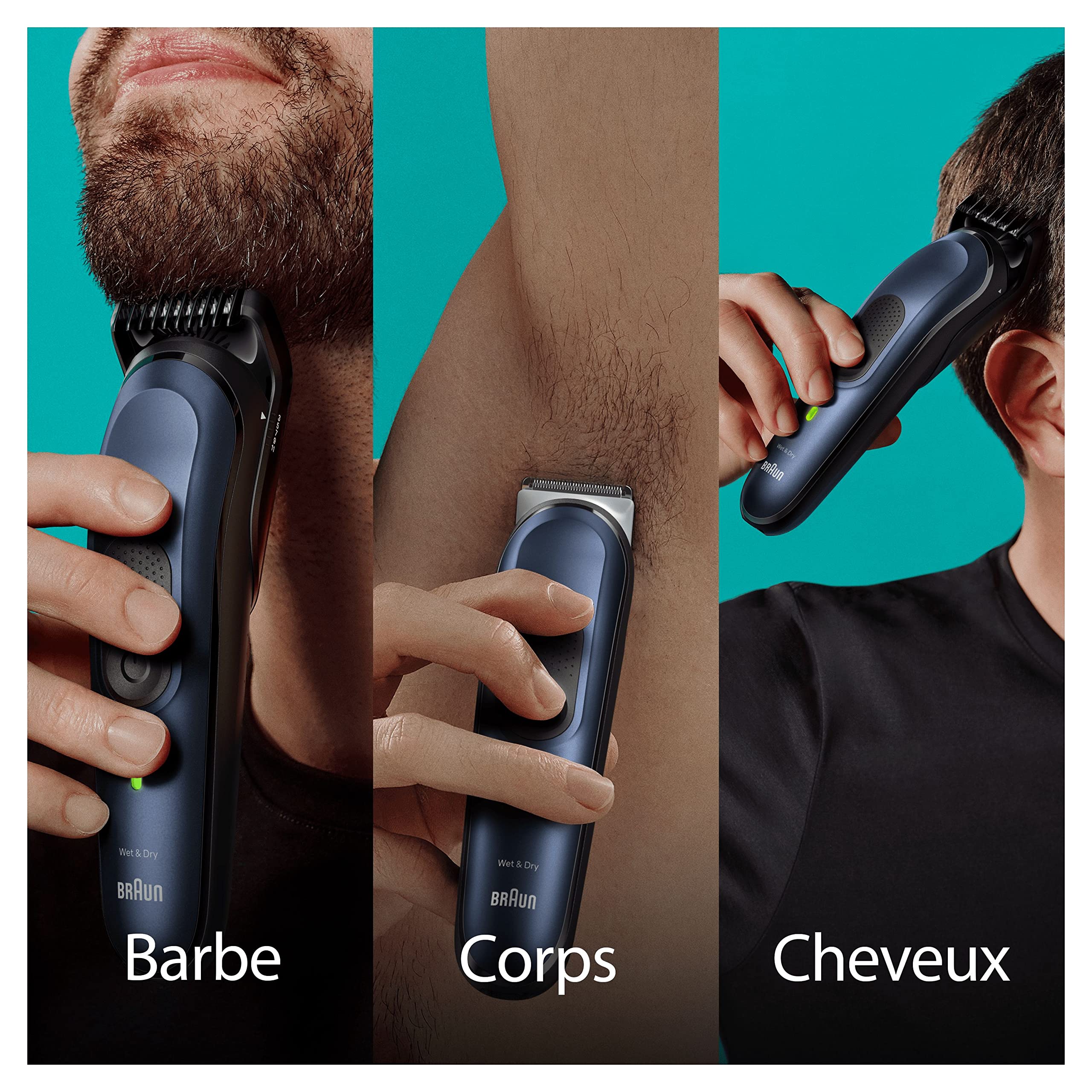 braun-series-7-mgk7421-tondeuse-barbe-et-cheveux-tout-en-un-10-en-1-kit-styling- image 3
