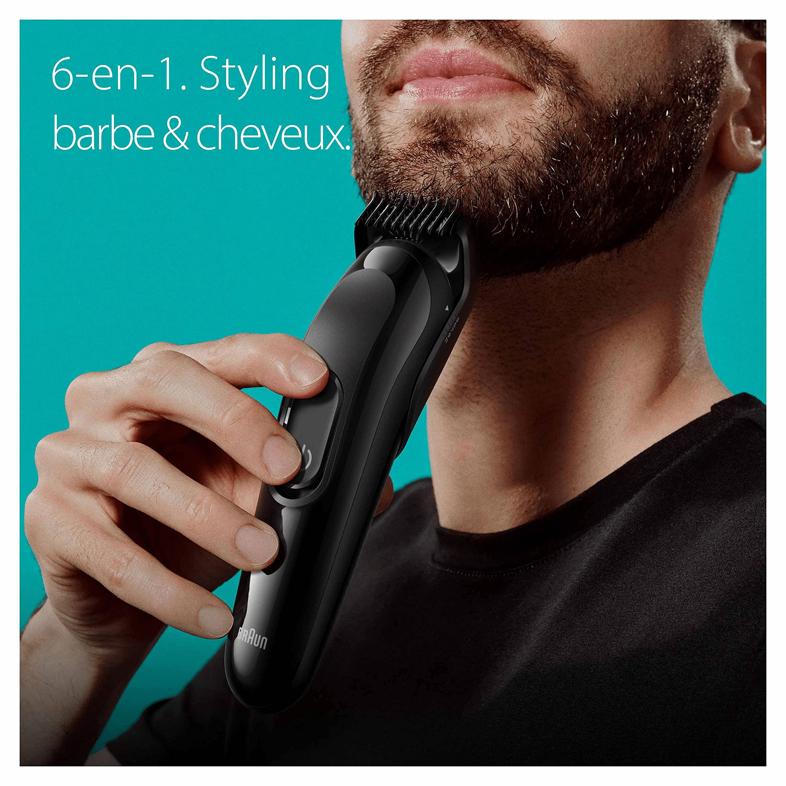 braun-series-3-mgk3420-tondeuse-lectrique-tout-en-un-homme-6-en-1-pour-barbe-et- image 2