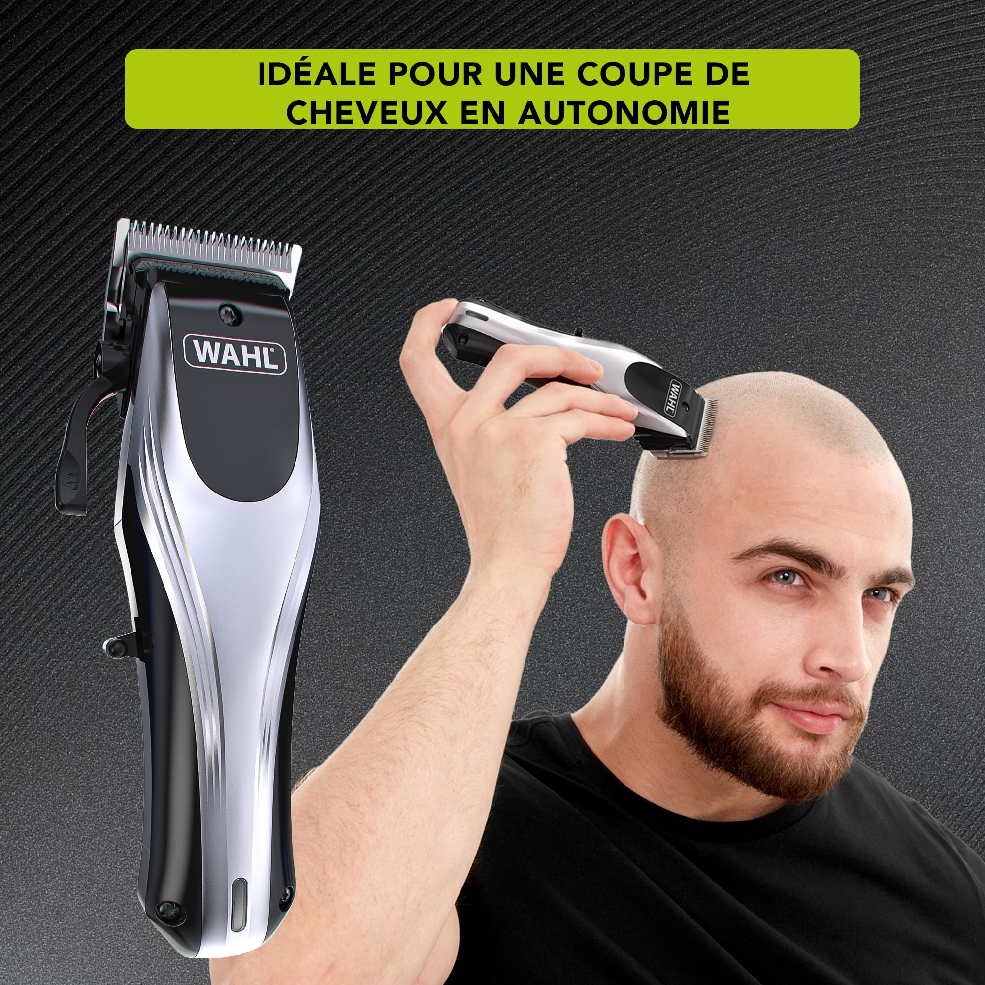 wahl-rapid-clip-tondeuse-cheveux-sans-fil-rechargeable-lithium-ion-120-min-d-aut image 2